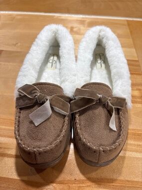 Faux fur Moccasins